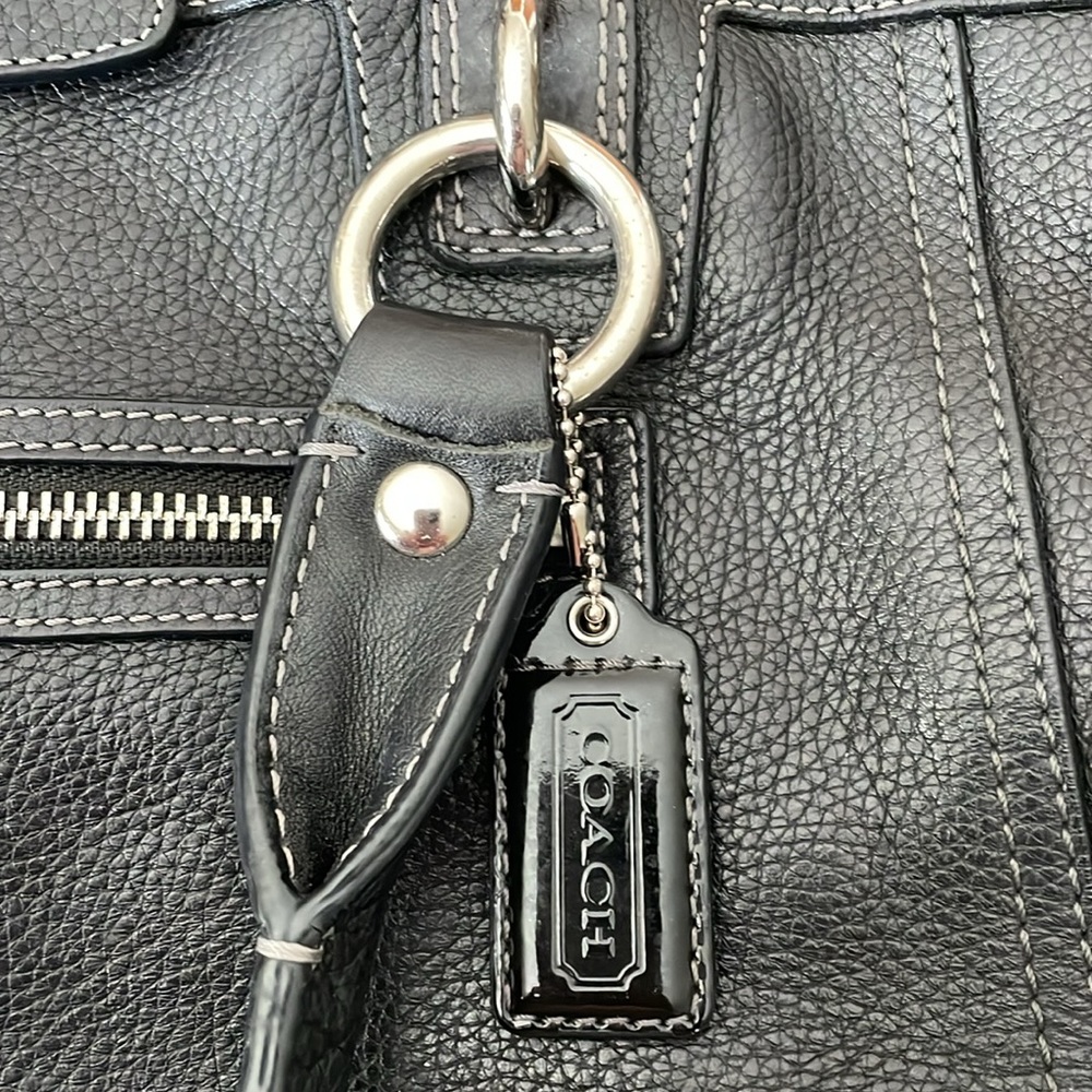 COACH Leather Shoulder Bag